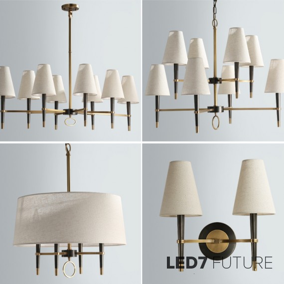 Loft Industry Modern - Moco Chandelier